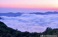 信阳新县：黄毛尖山顶初夏云海盛景